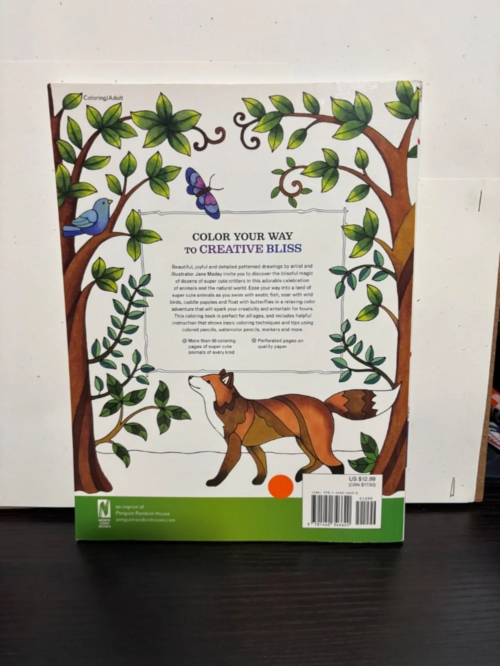 Color Super Cute Animals coloring book